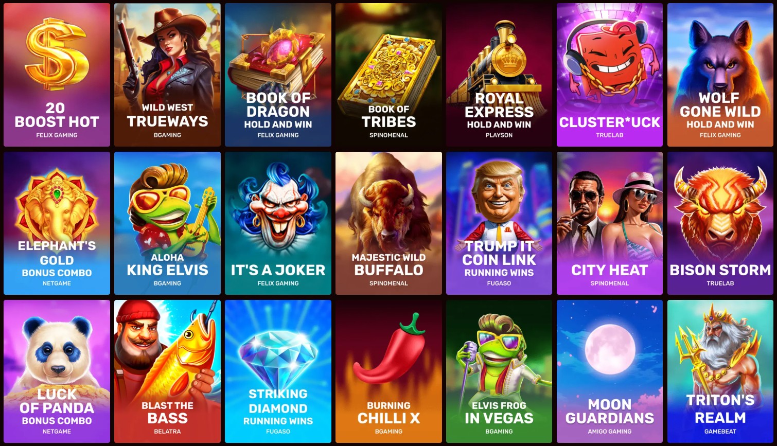Game Selection at DragonSlots